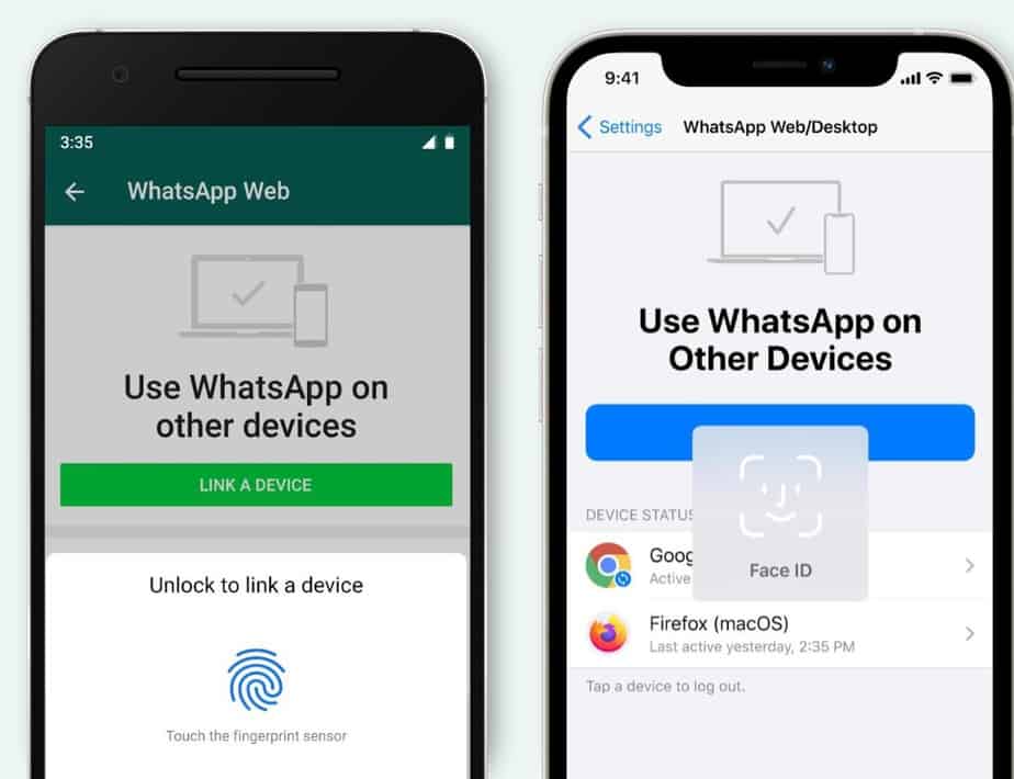 WhatsApp Web e desktop irá pedir verificação biométrica
