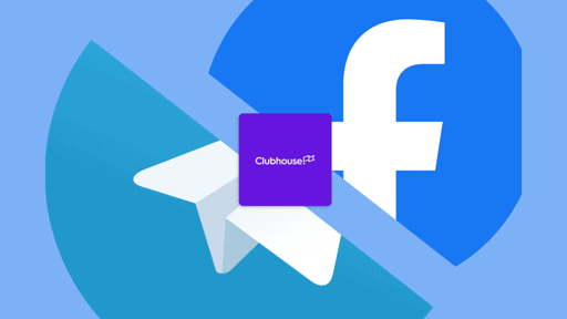 Facebook e Telegram devem adicionar chats de voz ao estilo Clubhouse
