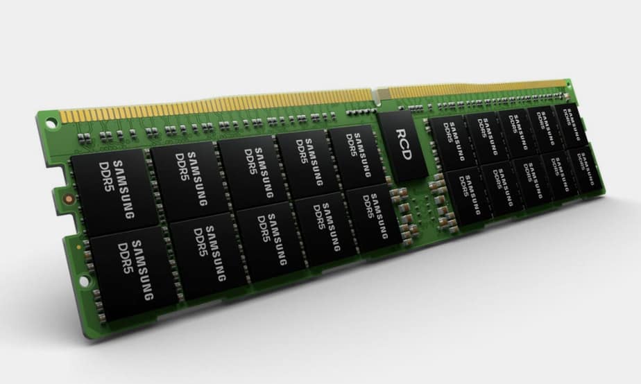 Samsung apresenta um módulo de RAM DDR5 com 512 GB