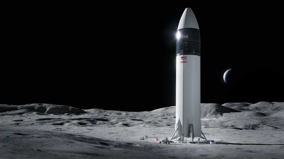 SpaceX vence licitação de US$ 2,9 bilhões da NASA para viagem à Lua