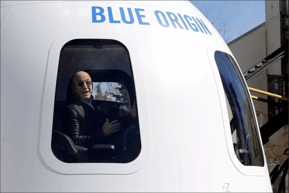 A bordo de Foguete da Blue Origin, Jeff Bezos vai ao espaço
