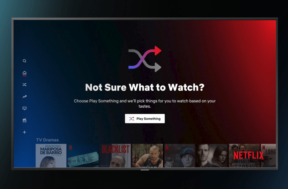 Netflix ganha botão que escolhe aleatoriamente séries e filmes
