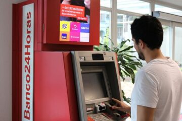 Caixa eletrônico com 5G