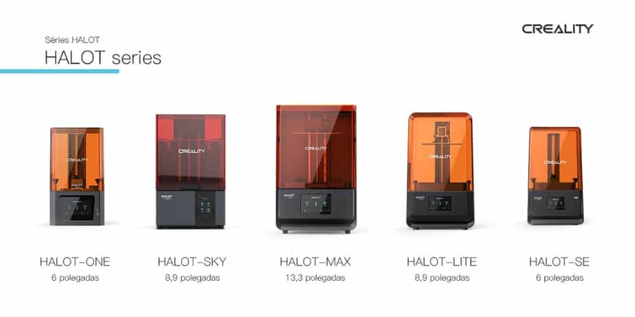 Creality 3D anuncia a HALOT, nova série de impressoras 3D