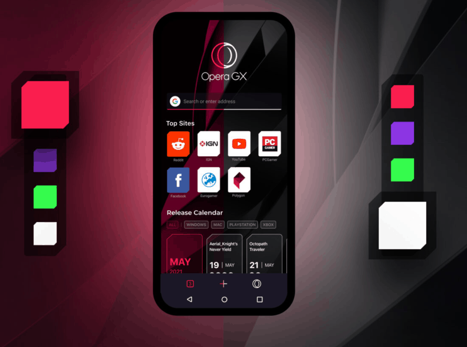 Opera GX Mobile, o primeiro navegador gamer, ganha versão para Android e iOS