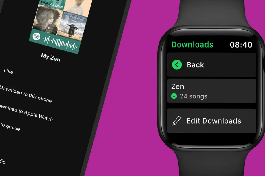 Spotify agora permite que você baixe músicas no Apple Watch para ouvir música offline