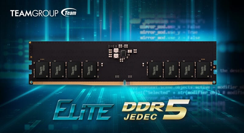 Team Group anuncia sua primeira memória DDR5