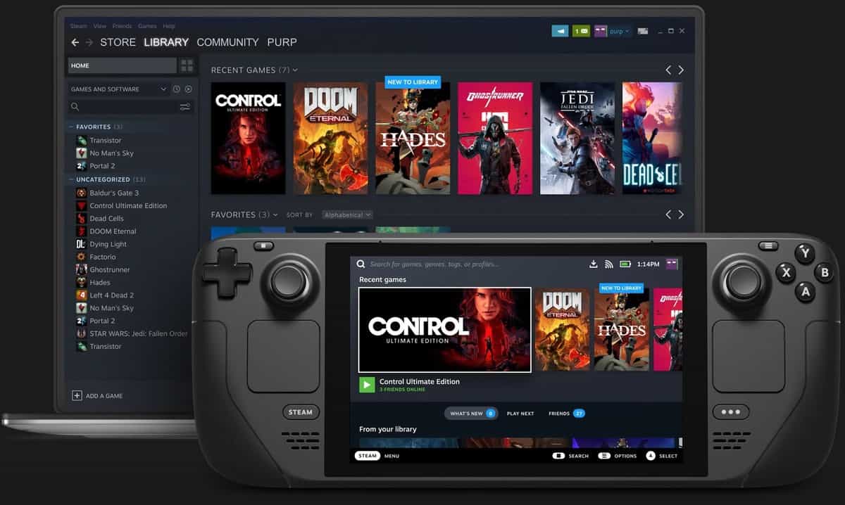 Valve anuncia Steam Deck, seu novo console portátil