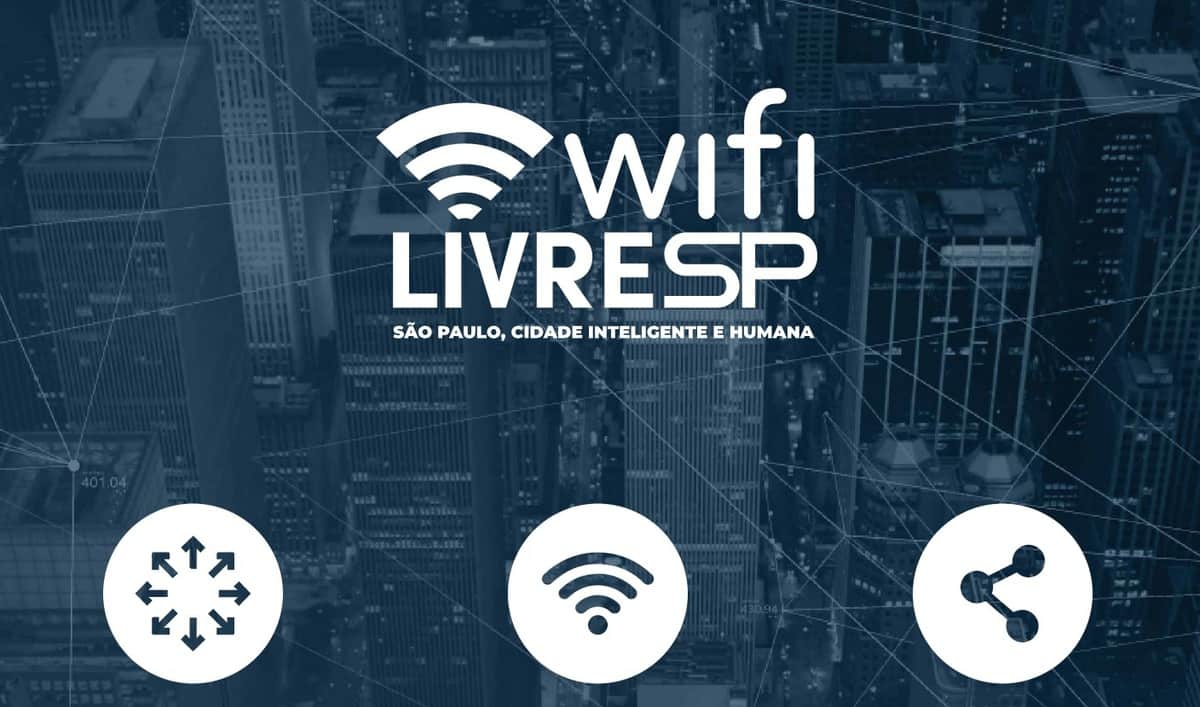 São Paulo pretende chegar a 20 mil ponto de Wi-Fi gratuito até 2024