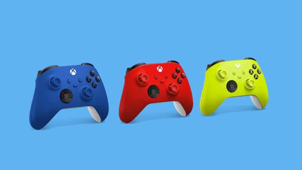Microsoft lança no Brasil três novas opções de cores dos controles do Xbox