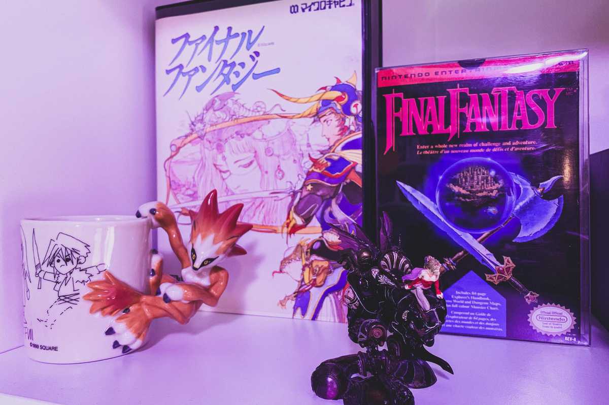 Esta colecionadora tem mais de 4.000 itens relacionados à Final Fantasy
