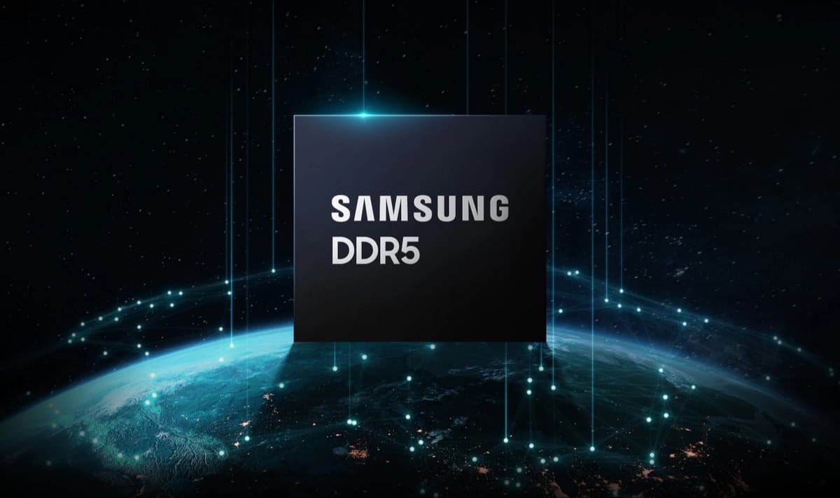 Samsung desenvolve RAM DDR5 de 512 GB com velocidade de até 7.2 Gbps
