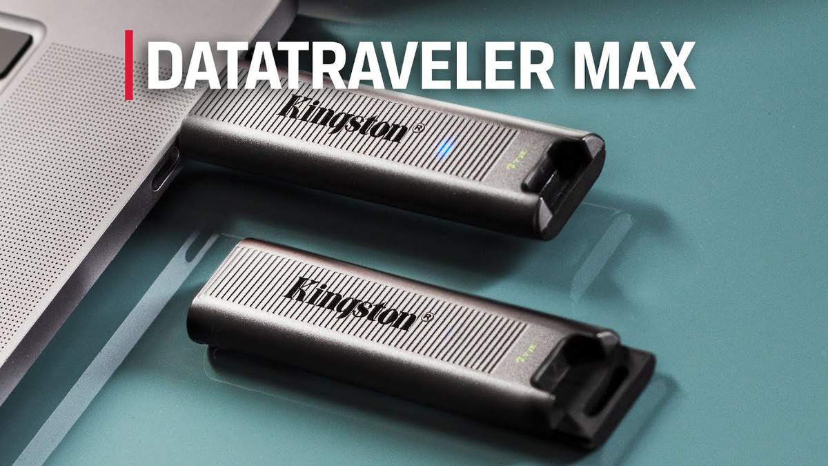 Kingston apresenta DataTraveler Max, pendrive que impressiona na velocidade