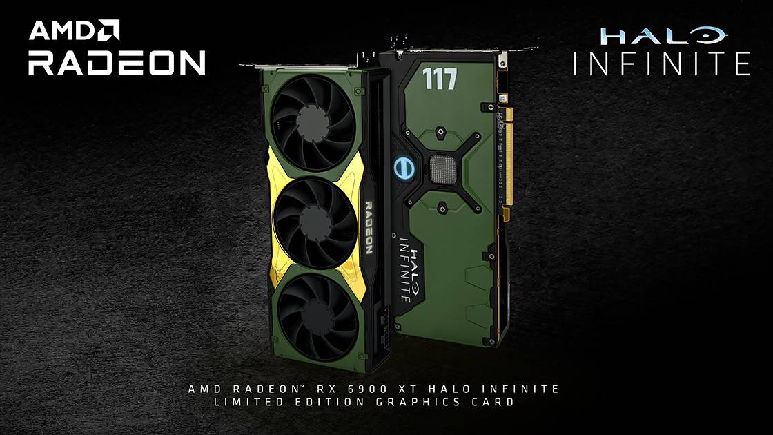 AMD revela edição especial da Radeon RX 6900 XT com tema de Halo Infinite