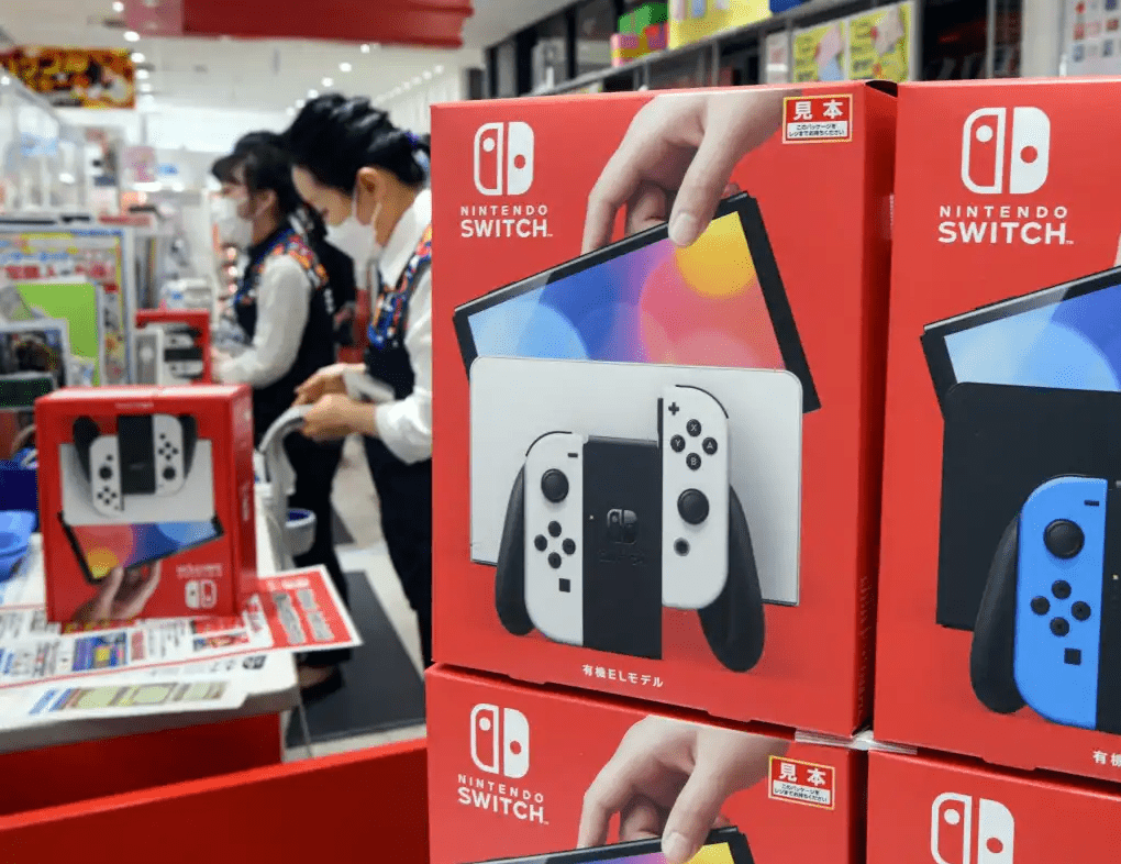 Nintendo reduz as vendas do Switch devido à escassez de chips
