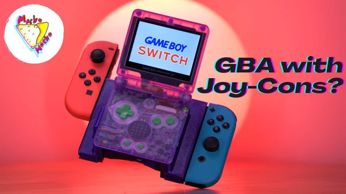 Entusiasta consegue fazer com que os Joy-Cons do Switch funcionem com um Game Boy Advance