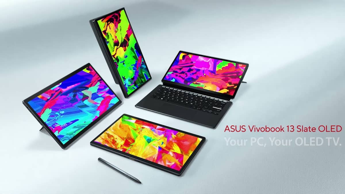 ASUS anuncia Vivobook 13 Slate OLED, notebook com tela destacável