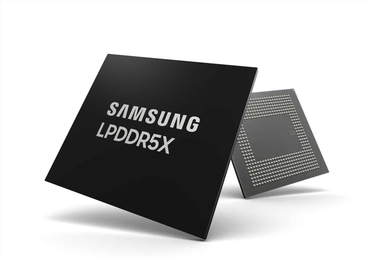 Samsung revela primeira memória DRAM LPDDR5X para smartphones