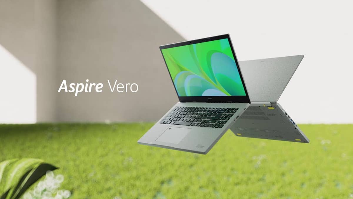 Acer lança no Brasil notebook Aspire Vero com SSD gigante e feito de plástico reciclado