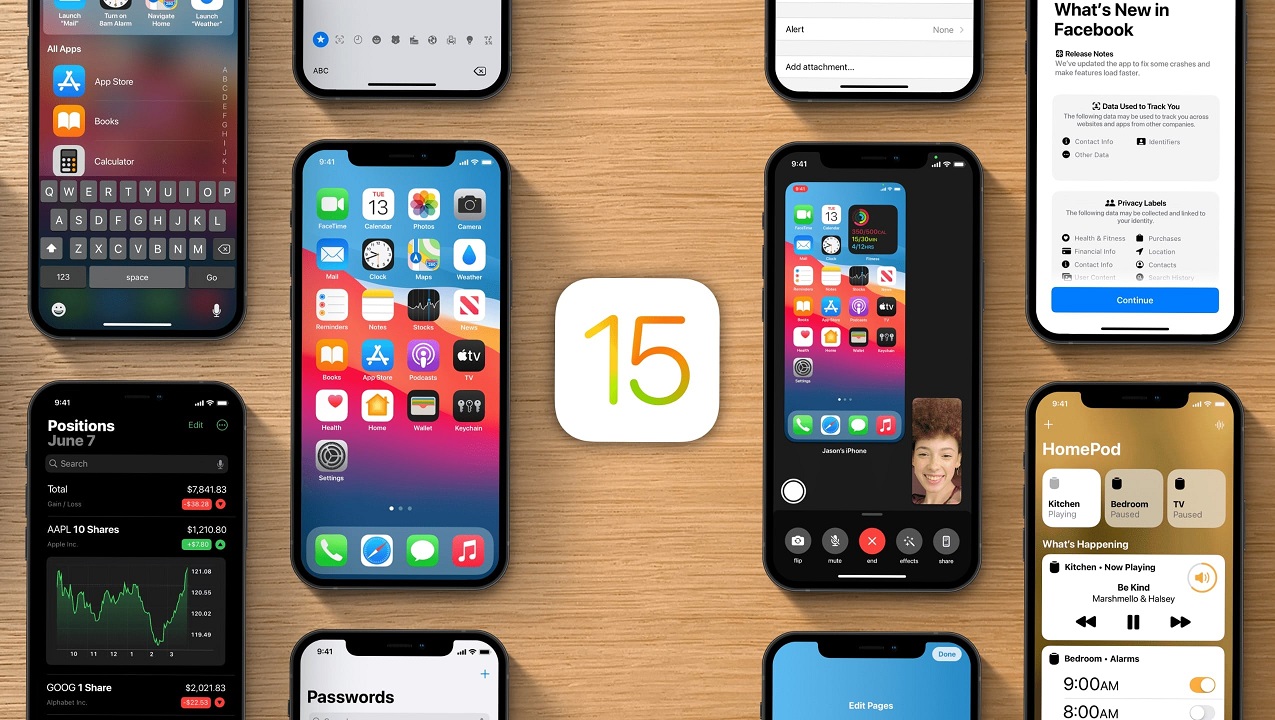 Apple passa a oferecer iOS 15 como única atualização de segurança para iPhones e iPads