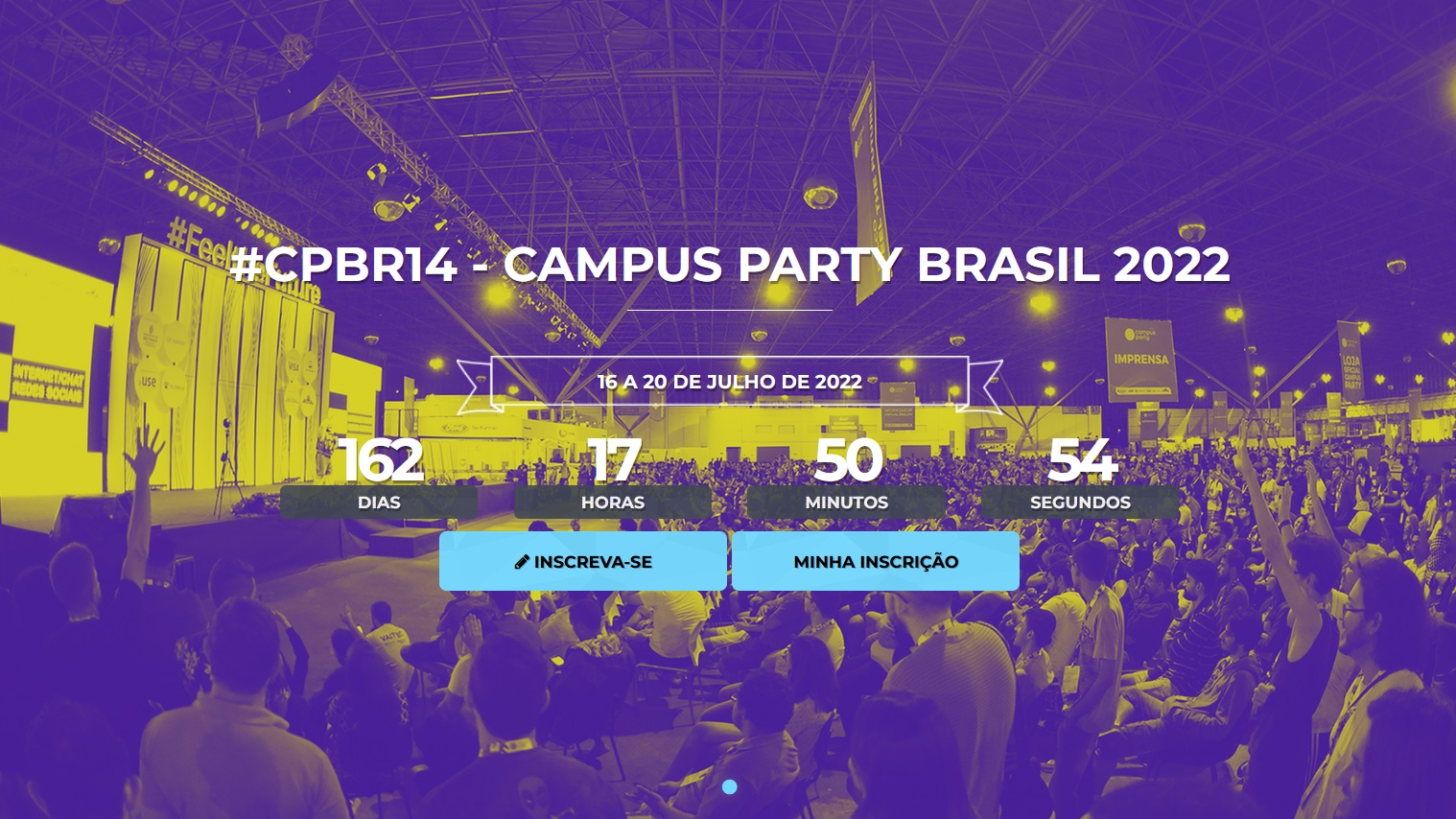 Campus Party 2022 é adiado devido a aumento nos casos de COVID-19