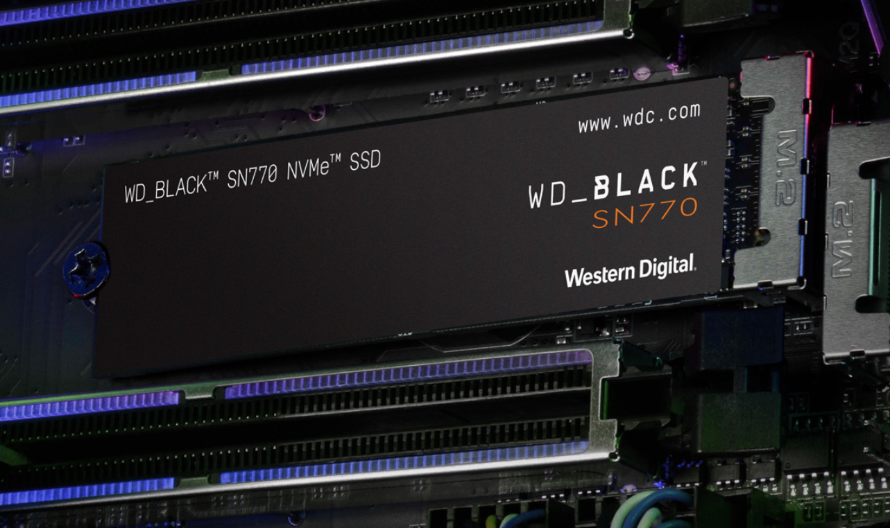 WD Black SN770 é o novo SDD da Western Digital