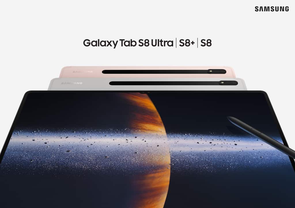 Samsung lança Galaxy Tab S8 com modelo Ultra 8 Galaxy Tab S8