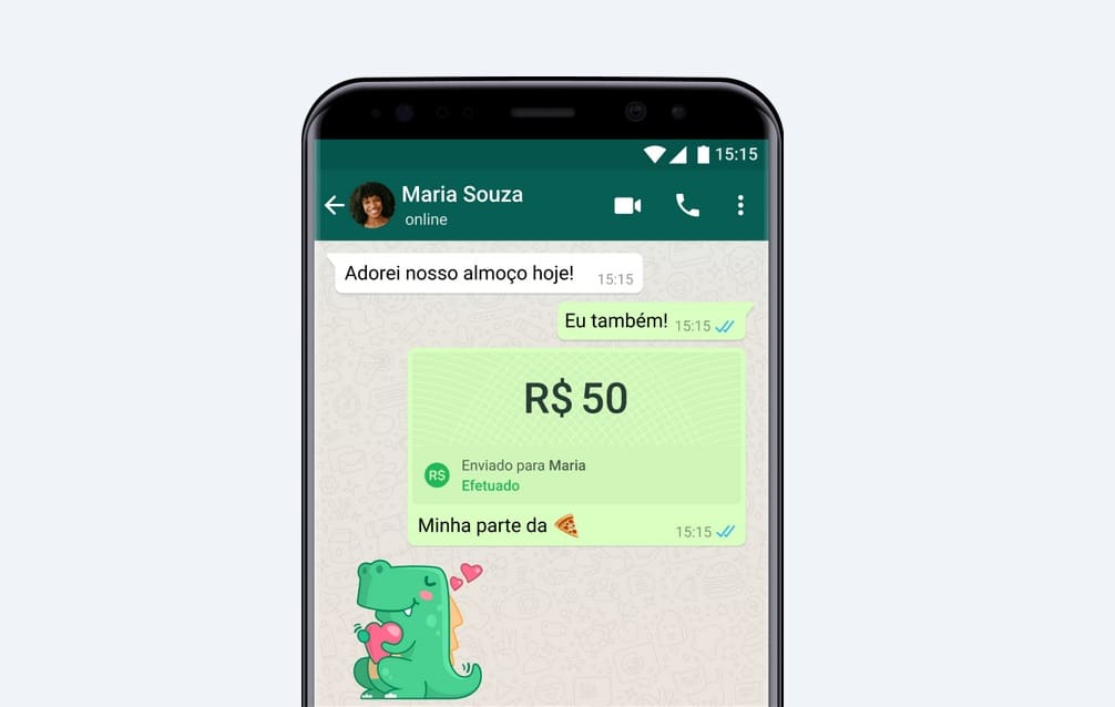 Como transferir dinheiro para seus contatos pelo WhatsApp