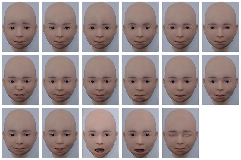 Japoneses desenvolvem Nikola, um androide com expressões faciais realistas 1 Nikola