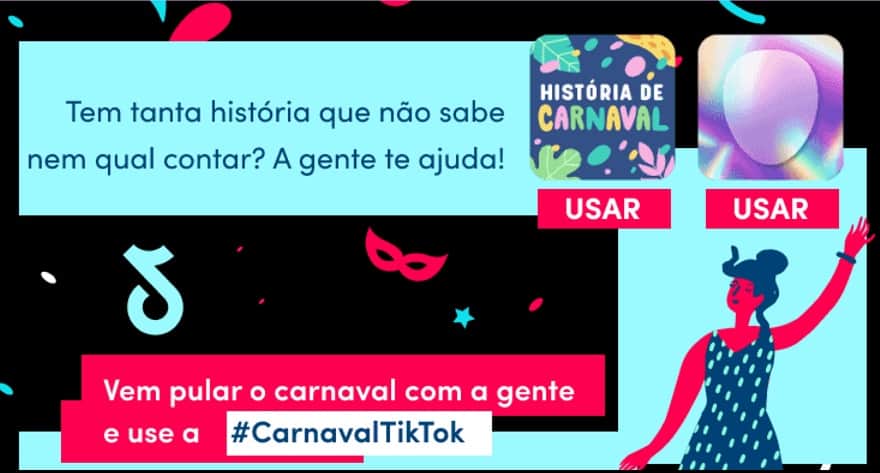 TikTok anuncia programação de Carnaval com shows ao vivo 3 carnaval