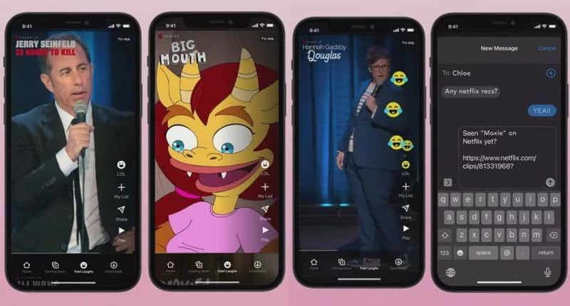 Netflix está trazendo o recurso Fast Laughs para TV 2 Fast Laughs
