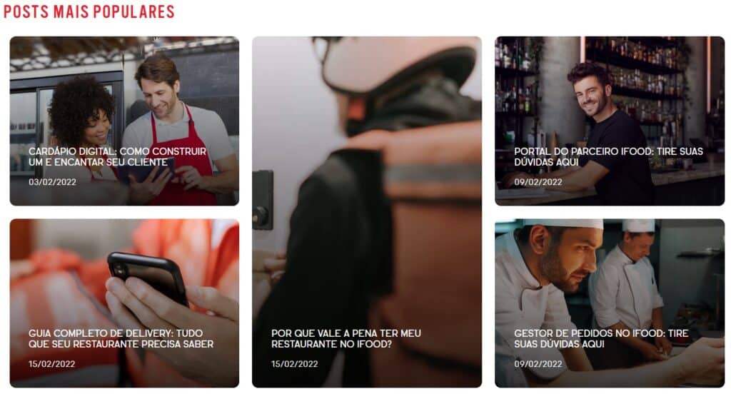 iFood lança blog para parceiros com dicas para pequenas e médias empresas 1 Blog do iFood