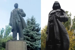 Grupo hacker Anonymous declara guerra cibernética contra a Rússia 3 lenin vader
