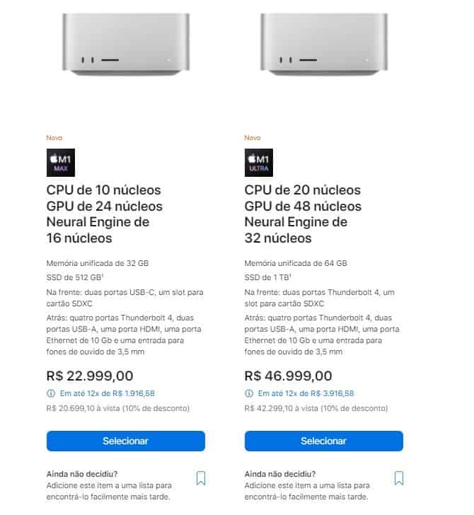 Mac Studio é o novo desktop compacto da Apple com novo chip M1 Ultra 4 Mac Studio