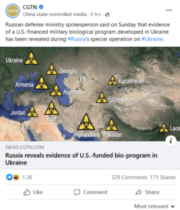 China usa Facebook para espalhar propaganda em apoio à Rússia 2 China Facebook Rússia