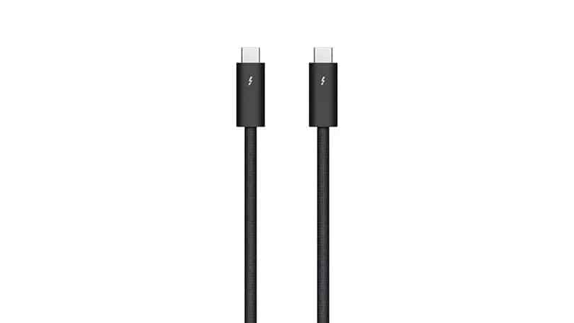 Apple cobra R$ 1,8 mil por um cabo Thunderbolt 4 Pro 1 Apple