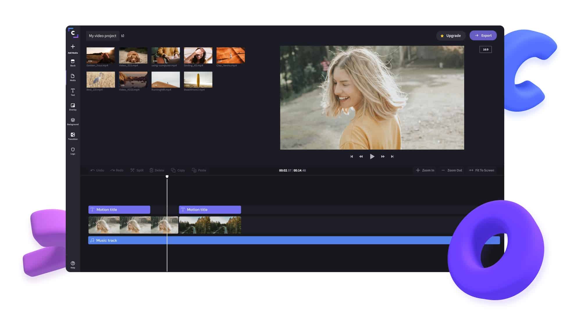 Microsoft apresenta Clipchamp, o editor de vídeos para Windows 11 1 Clichamp