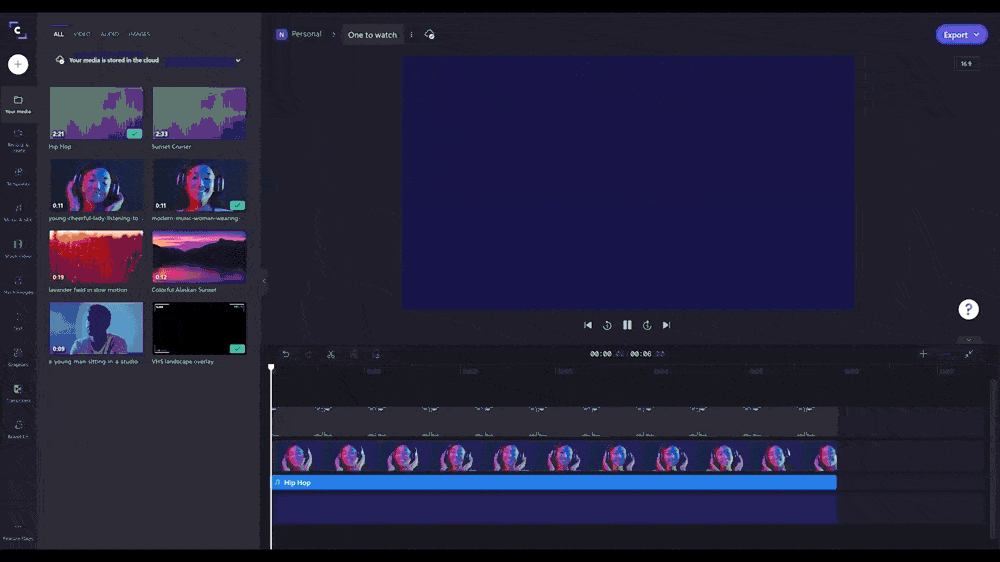 Microsoft apresenta Clipchamp, o editor de vídeos para Windows 11 3 Clipchamp