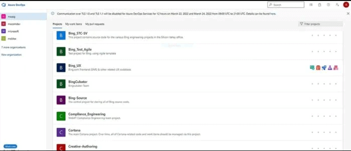Grupo hacker invade servidores da Microsoft e vaza mais de 37 GB de dados 2 Suposto vazamento de dados da Microsoft