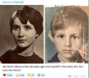 9 curiosidades sobre o Telegram 19 durov e mae