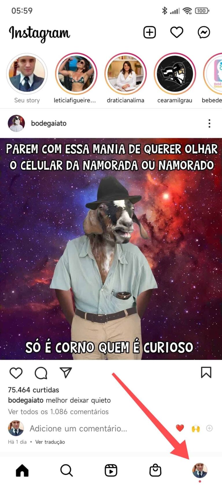 Como ver tudo que curti no Instagram 1 Instagram