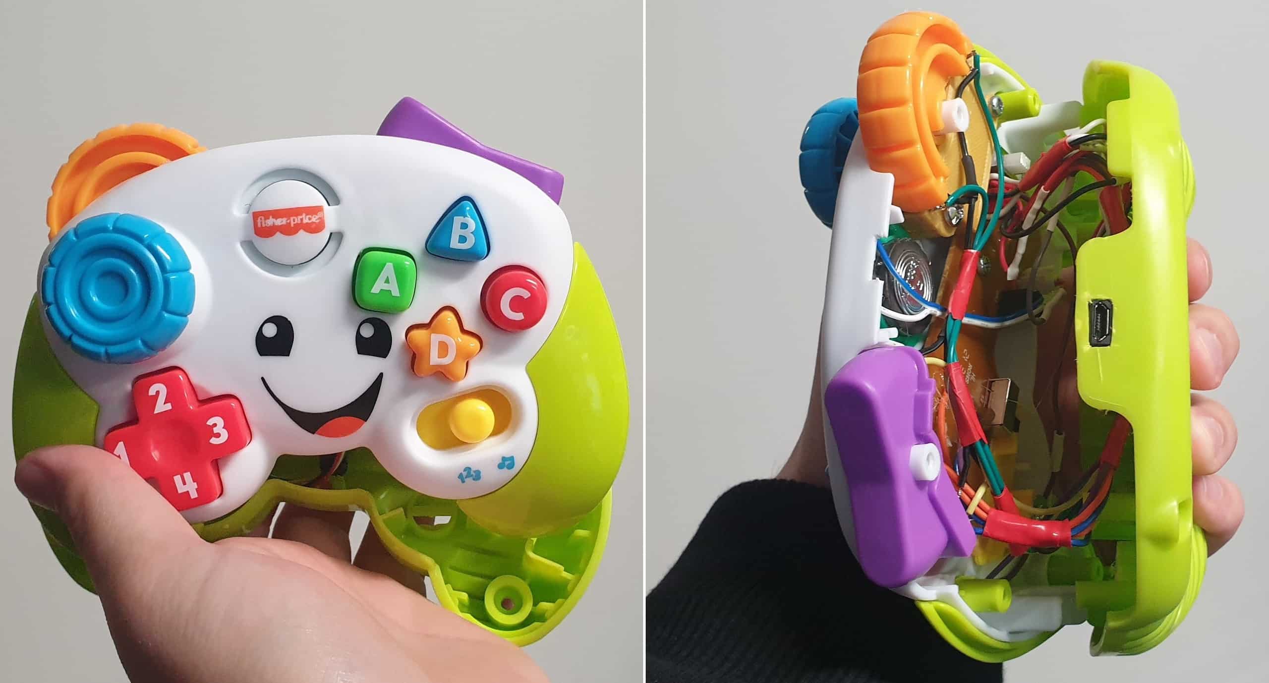 Streamer usa controle infantil da Fischer Price para jogar Elden Ring 1 fischer price elden ring