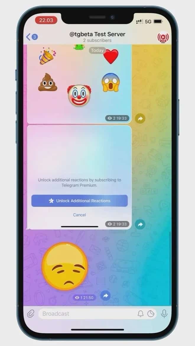 Telegram Premium começa a surgir em testes com novidades exclusivas 2 Telegram Premium