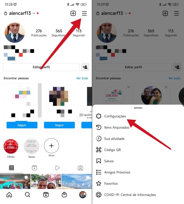 legendas automáticas do Instagram