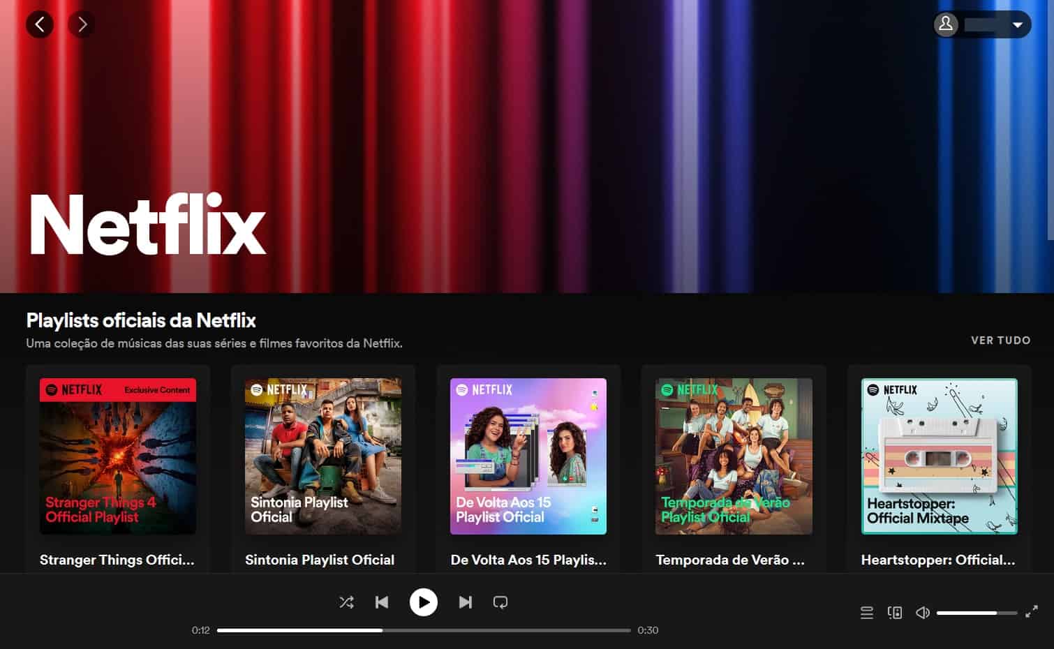 Spotify lança Netflix Hub com trilha sonora das séries
