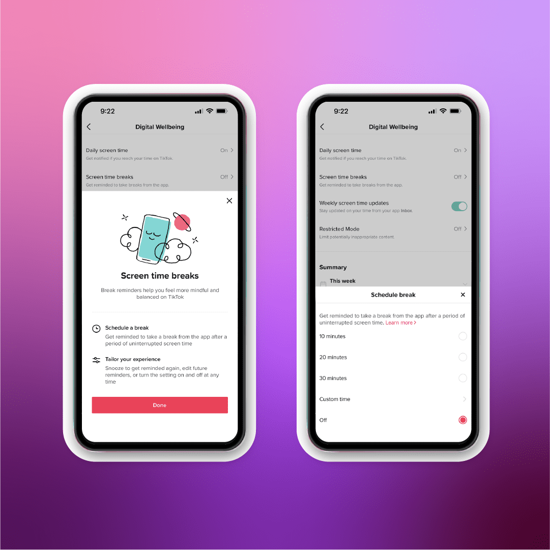 TikTok lança ferramenta para controlar ainda mais o tempo de tela dos usuários 2 TikTok