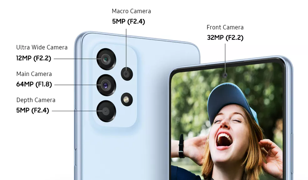 Galaxy A53 Câmera