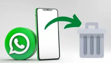 WhatsApp lixeira