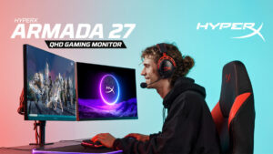 Armada 25 e 27, HyperX anuncia seus primeiros monitores