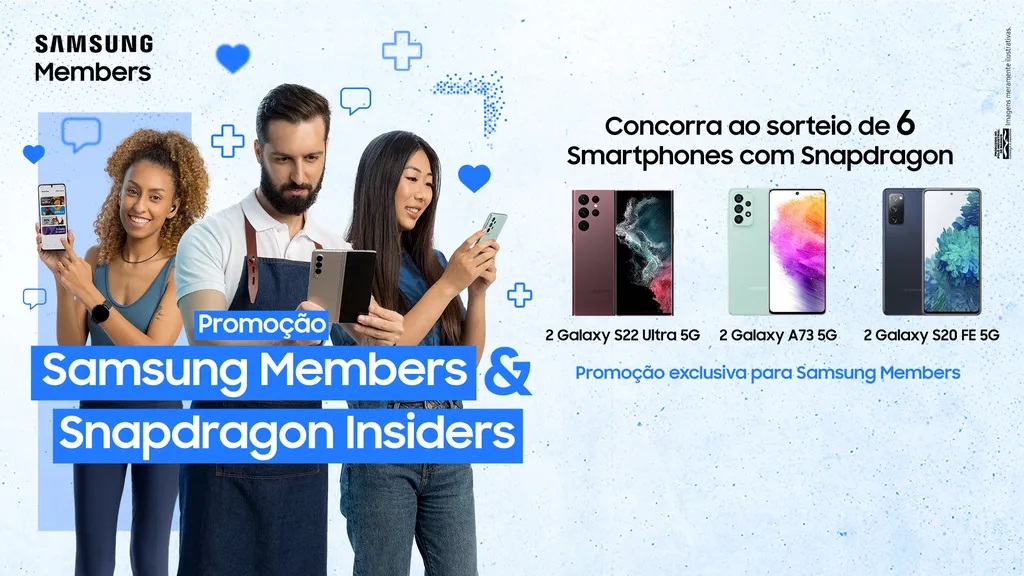 Samsung irá sortear 6 celulares no Brasil; veja como participar
